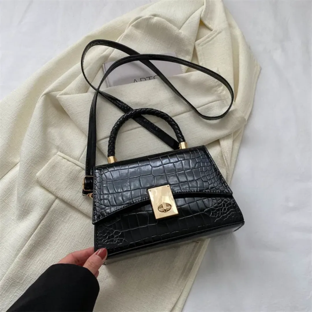 Sac à Main en Cuir de Crocodile : Élégance et Style pour Femmes