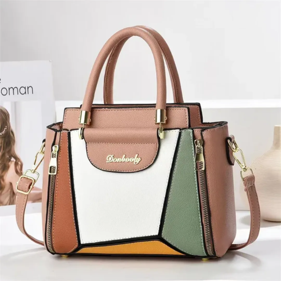 Sac à main multicolore pour femme – Design élégant avec grande capacité et bandoulière réglable
