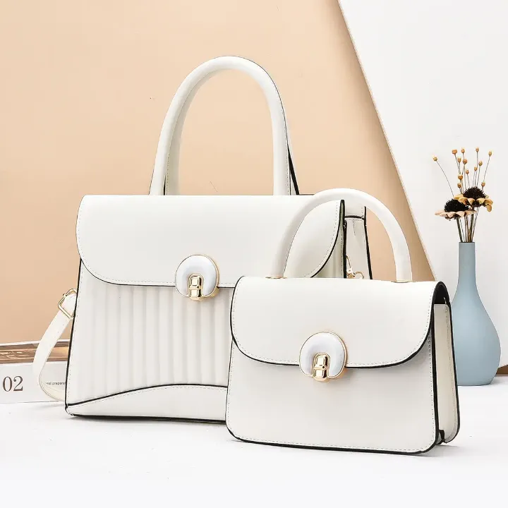 Ensemble Sac à Main Femme Luxe – Grand Format et Mini Sac Bandoulière, Élégant et Pratique