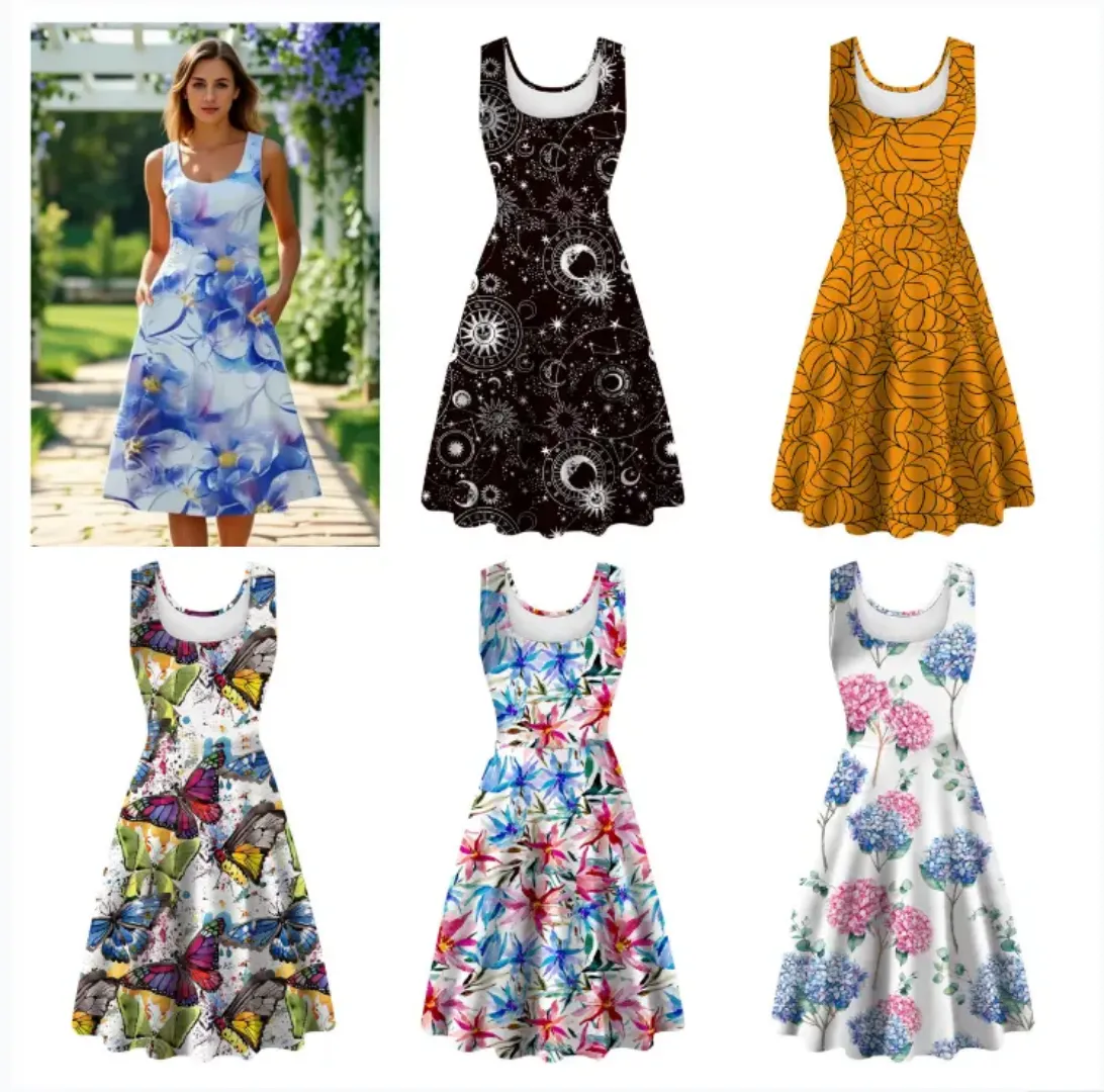 Lot de Robes Courtes Sexy Décolletées - Robes Dos Nu Tendance Été en Gros - Mode Femme Chic et Colorée