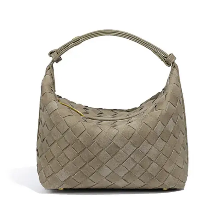 Sac à Main Femme en Faux Daim de Guangzhou – Bandoulière Réglable et Fermeture Zip