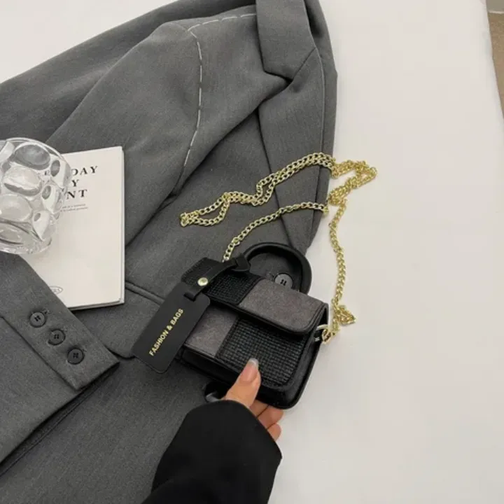 Ensemble de Sacs Fourre-Tout PU Cuir – 2 Tailles Épaisses avec Fermeture Éclair