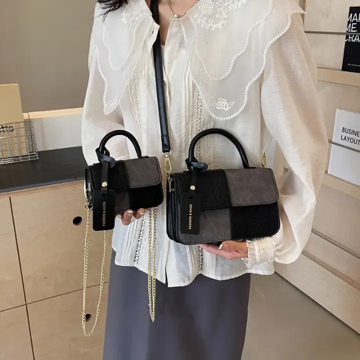Ensemble de Sacs Fourre-Tout PU Cuir – 2 Tailles Épaisses avec Fermeture Éclair