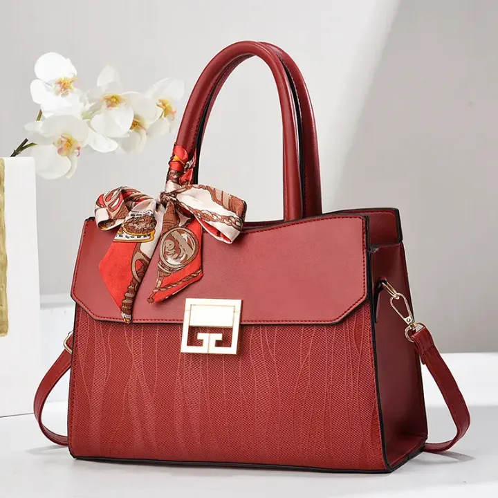 Sac à Main Élégant à Broderie Florale - Grande Capacité
