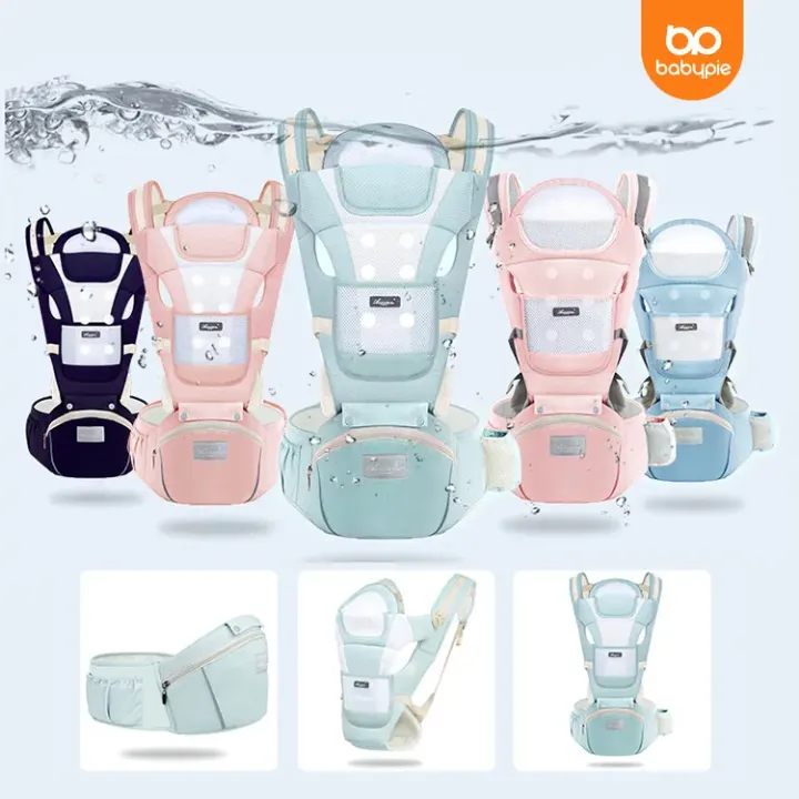 Porte-Bébé Ergonomique 6 en 1 - Sécurisé et Confortable
