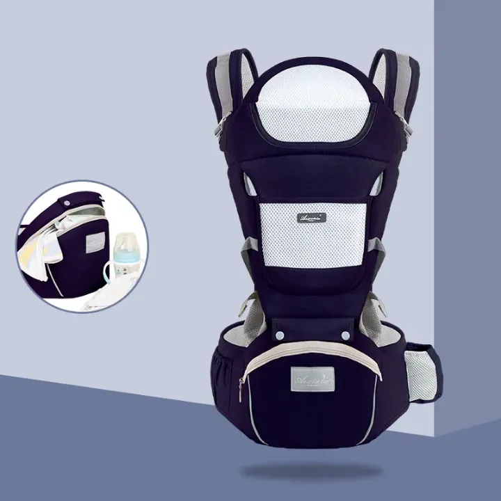 Porte-Bébé Ergonomique 6 en 1 - Sécurisé et Confortable