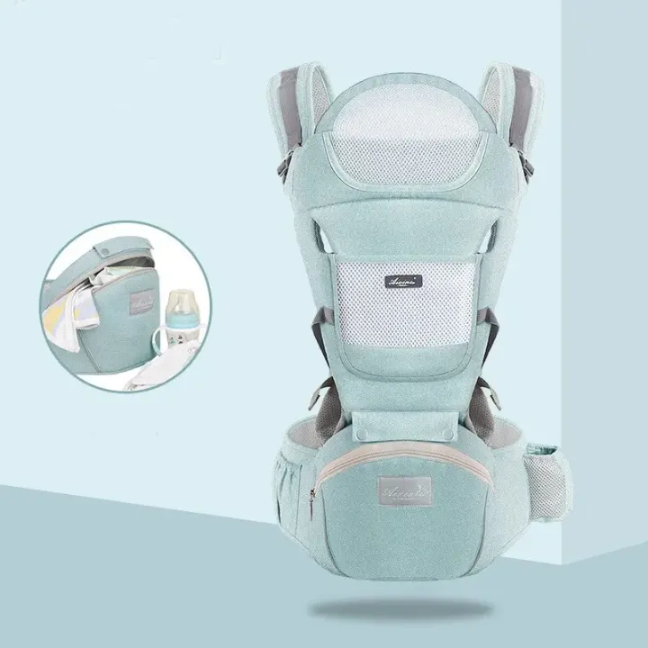 Porte-Bébé Ergonomique 6 en 1 - Sécurisé et Confortable