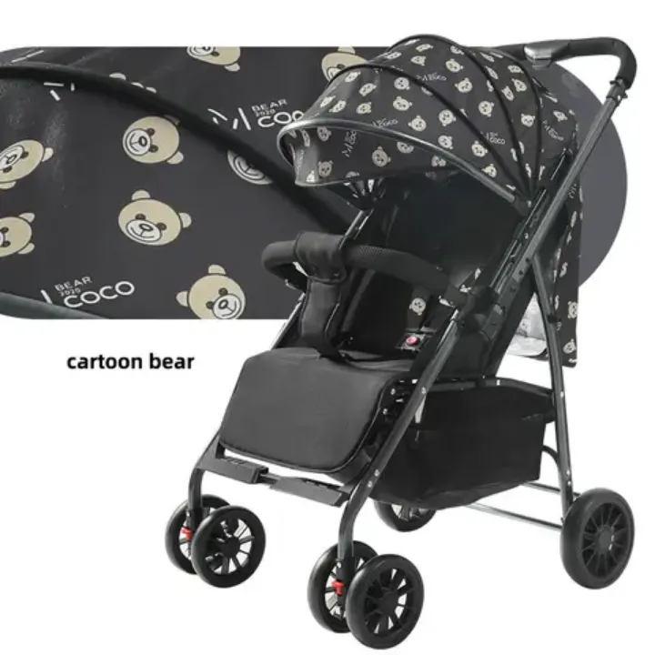 Poussette Bébé Compacte et Légère - Confort et Sécurité