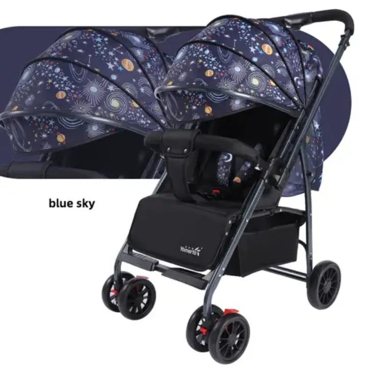 Poussette Bébé Compacte et Légère - Confort et Sécurité