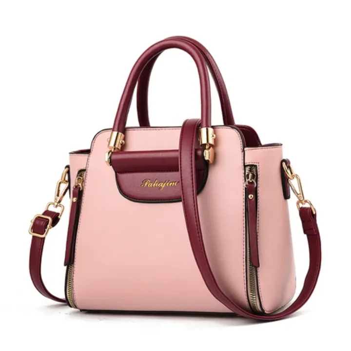 Sac à Main Élégant Bicolore pour Femme - Design Chic et Pratique