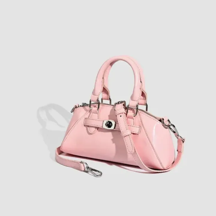 Sac à Main Brillant en Simili Cuir Verni - Style Tendance et Original