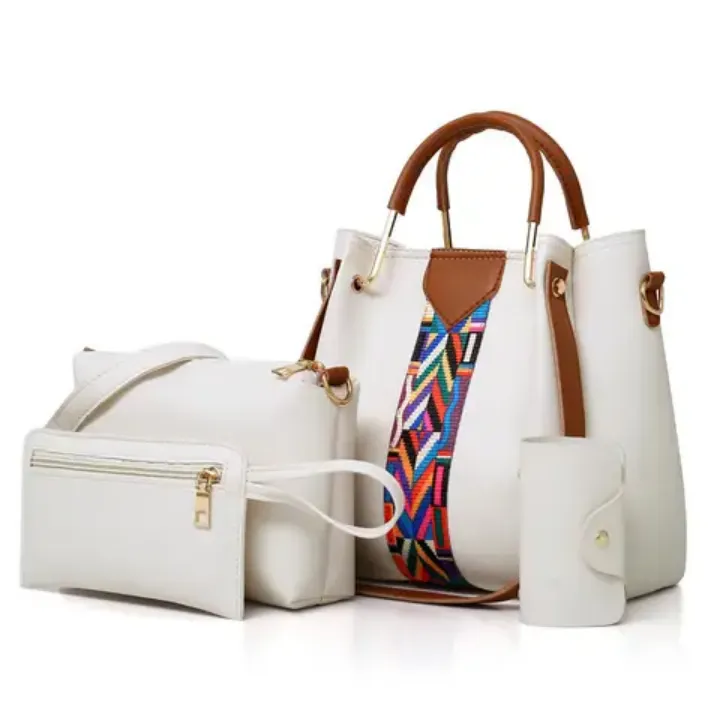 Pack 3 en 1 Sac à Main + Pochette + Trousse - Praticité et Élégance