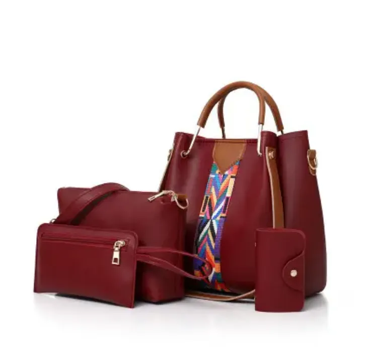 Pack 3 en 1 Sac à Main + Pochette + Trousse - Praticité et Élégance