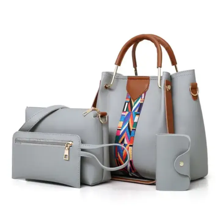 Pack 3 en 1 Sac à Main + Pochette + Trousse - Praticité et Élégance