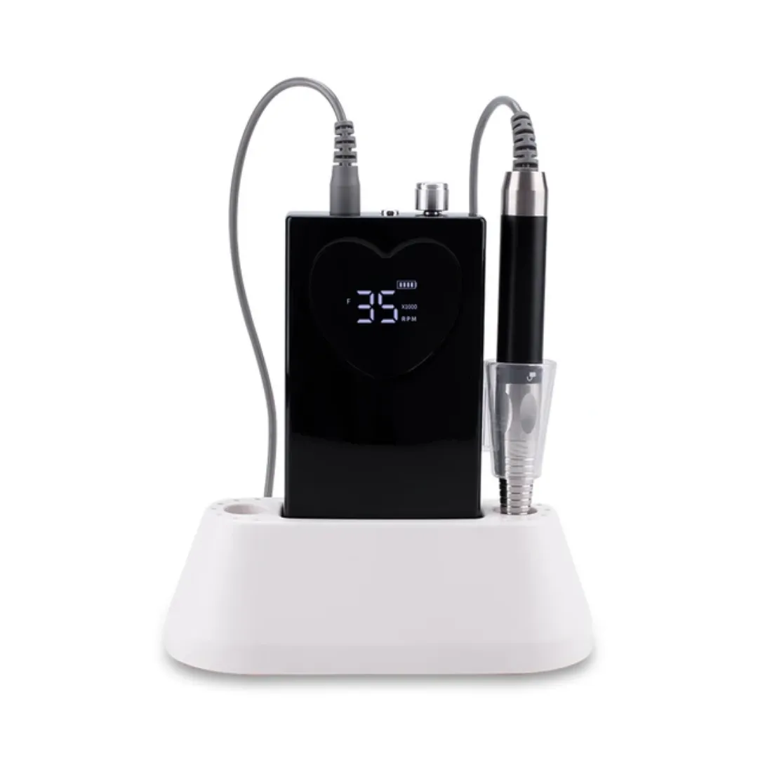 Machine à Ongles Professionnelle Rechargeable - 45000 RPM, 85W, Portable et Multi-usage