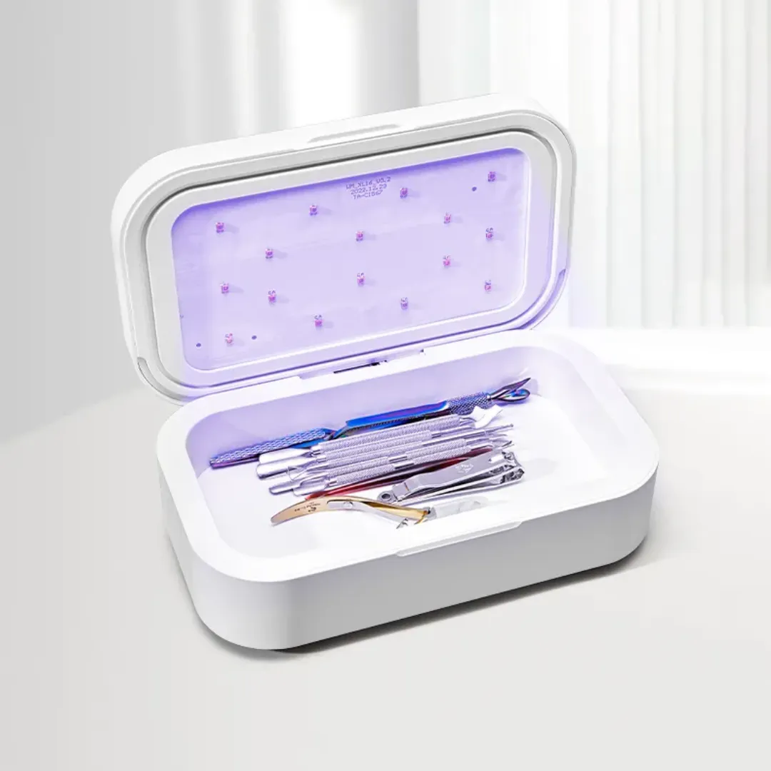 Boîte de Désinfection UV 15W - Pour Outils de Beauté, Téléphones et Masques