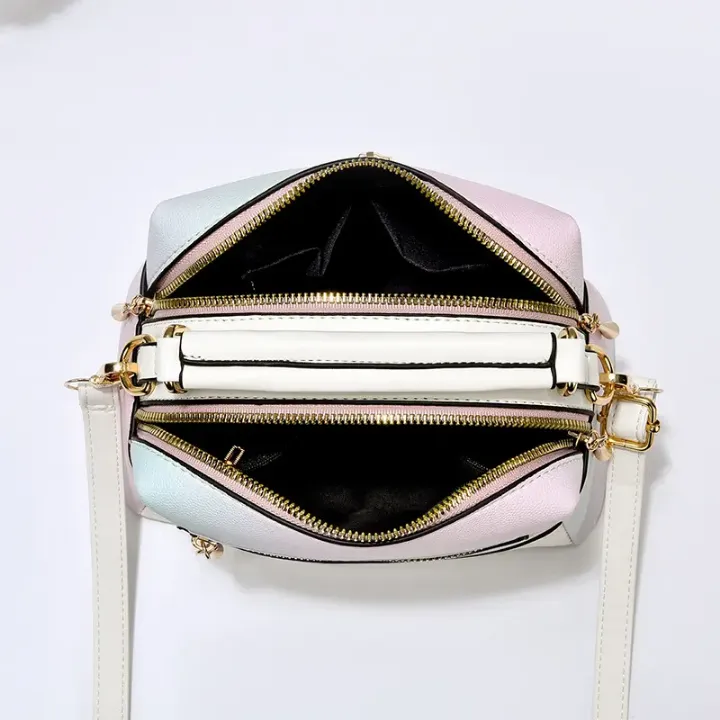 Sac à Main Pastel Dégradé - Élégance Douce et Féminine