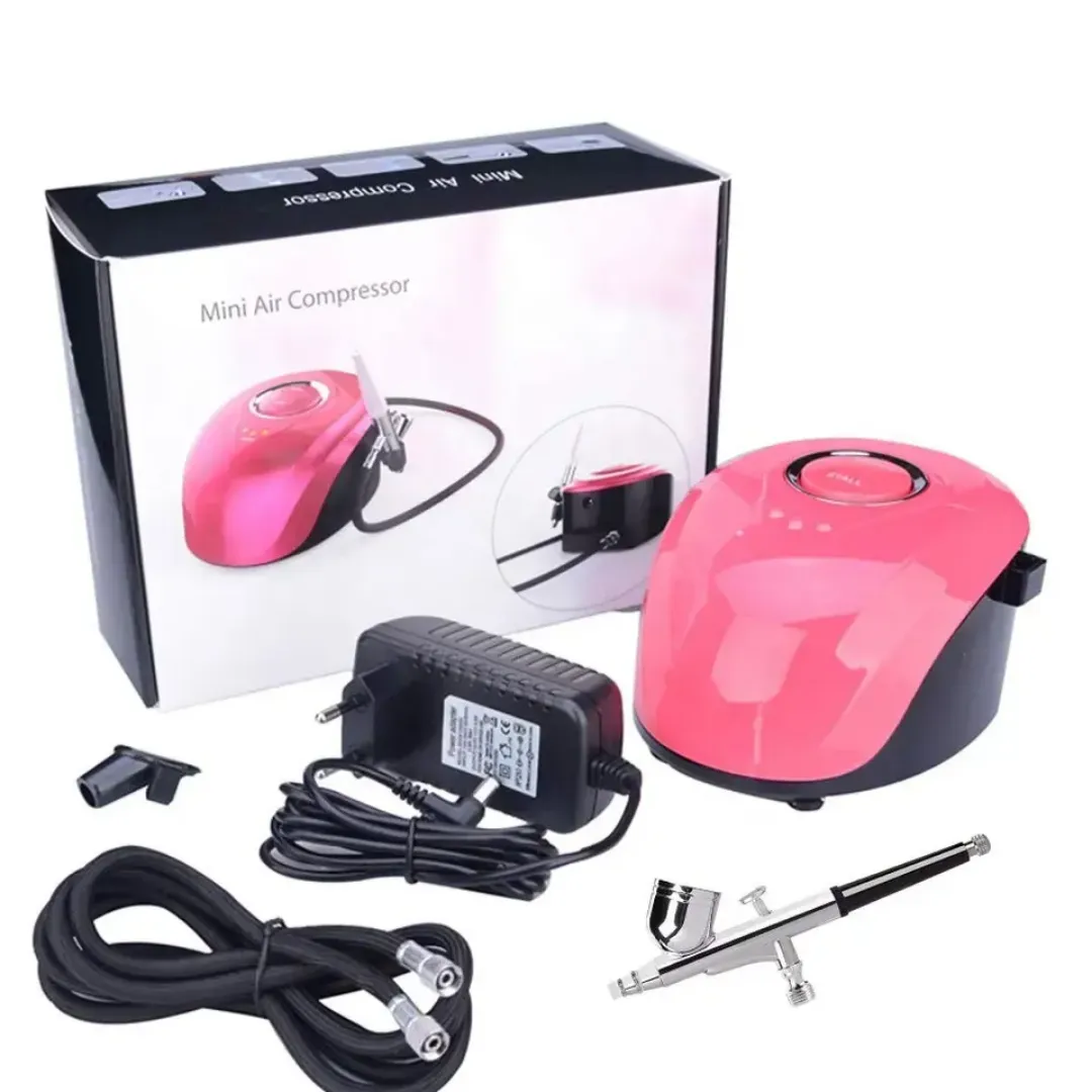 Aérographe Haute Pression 24W - Pour Maquillage et Dessin Artistique