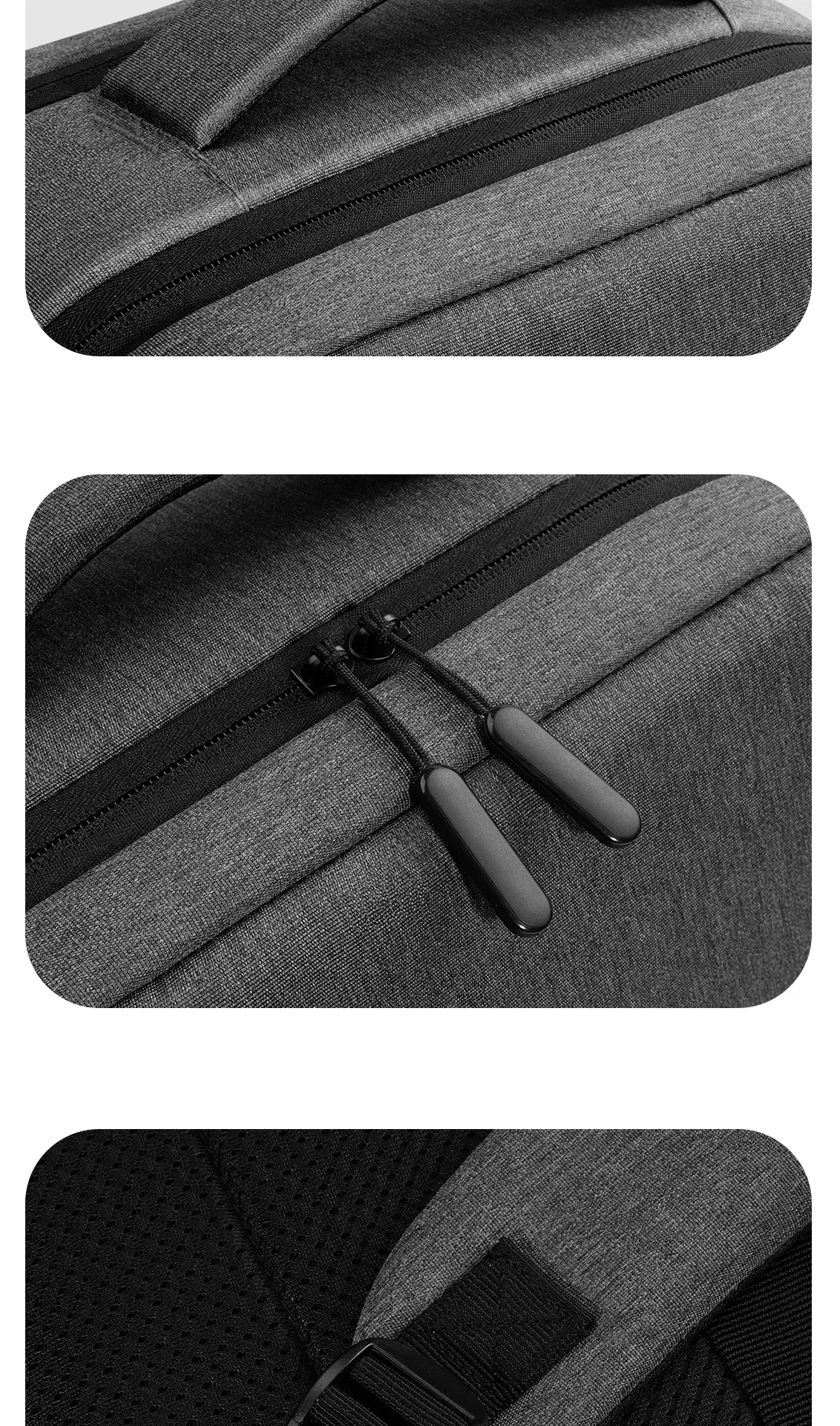  pouces avec sac à dos pour ordinateur portable USB sac d'affaires bon marché de haute qualité