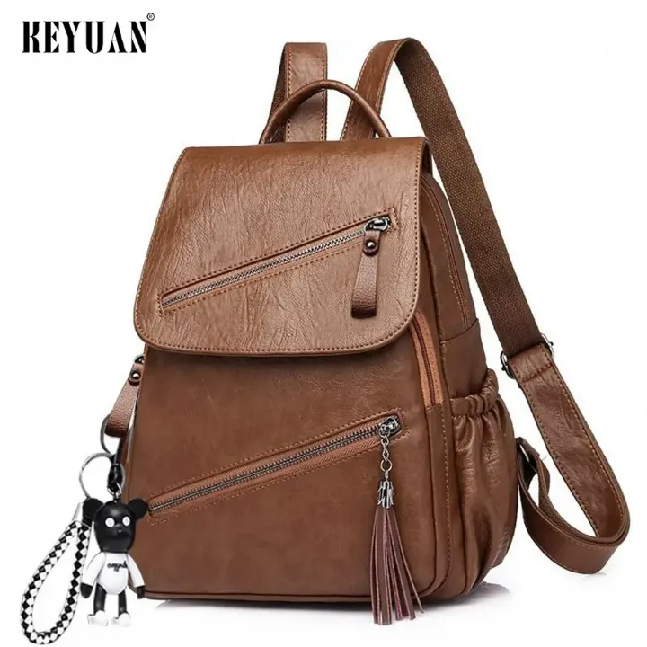 Sac à Dos Femme Élégant et Tendance – Léger, Grande Capacité, Multipoche, Fermeture Sécurisée