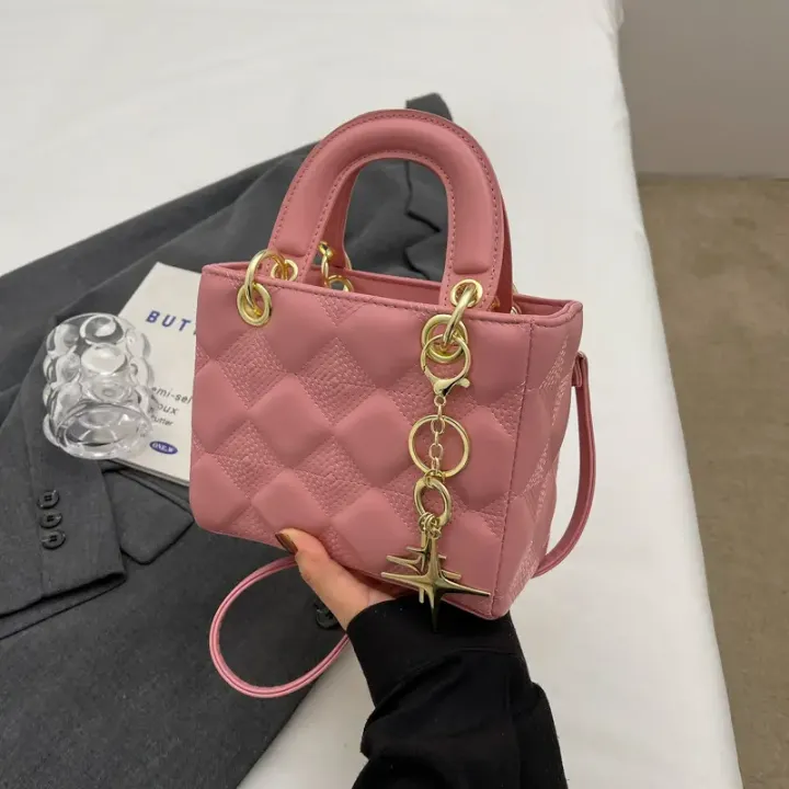 Mini Sac à Main Matelassé avec Pendentif Étoile