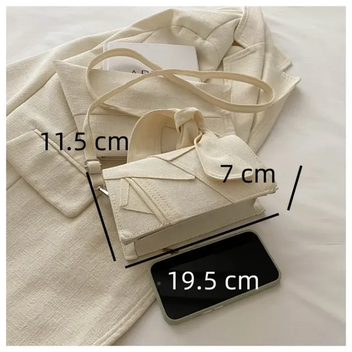 Petit Sac à Main Féminin avec Détail Nœud