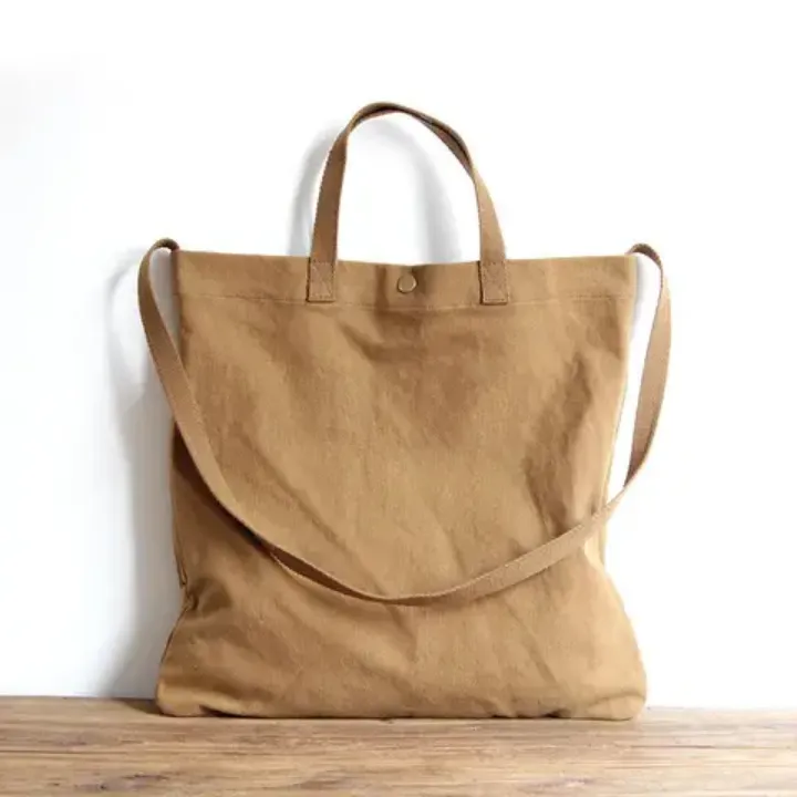 Sac Cabas Écologique en Coton Toile - Pratique, Résistant et Réutilisable
