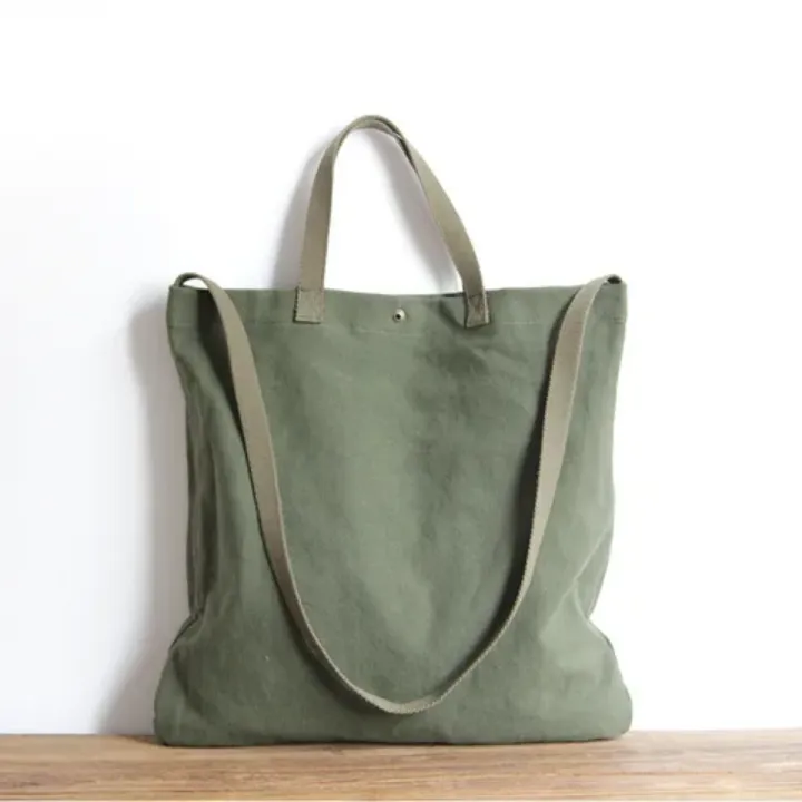 Sac Cabas Écologique en Coton Toile - Pratique, Résistant et Réutilisable