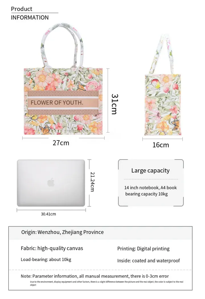 Sac Cadeau Floral - "Flower of Youth"