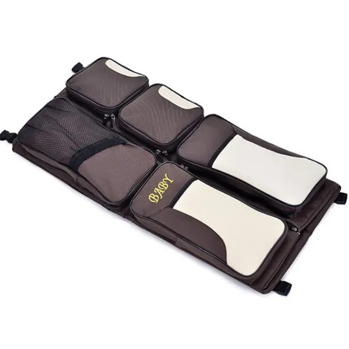 Lit Nomade Multifonction 3 en 1 – Sac de Transport, Espace à Langer et Berceau Portable pour Bébé