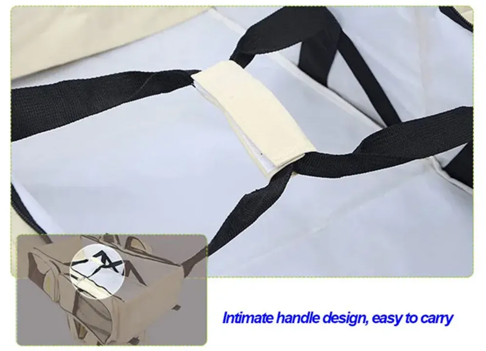 Lit Nomade Multifonction 3 en 1 – Sac de Transport, Espace à Langer et Berceau Portable pour Bébé