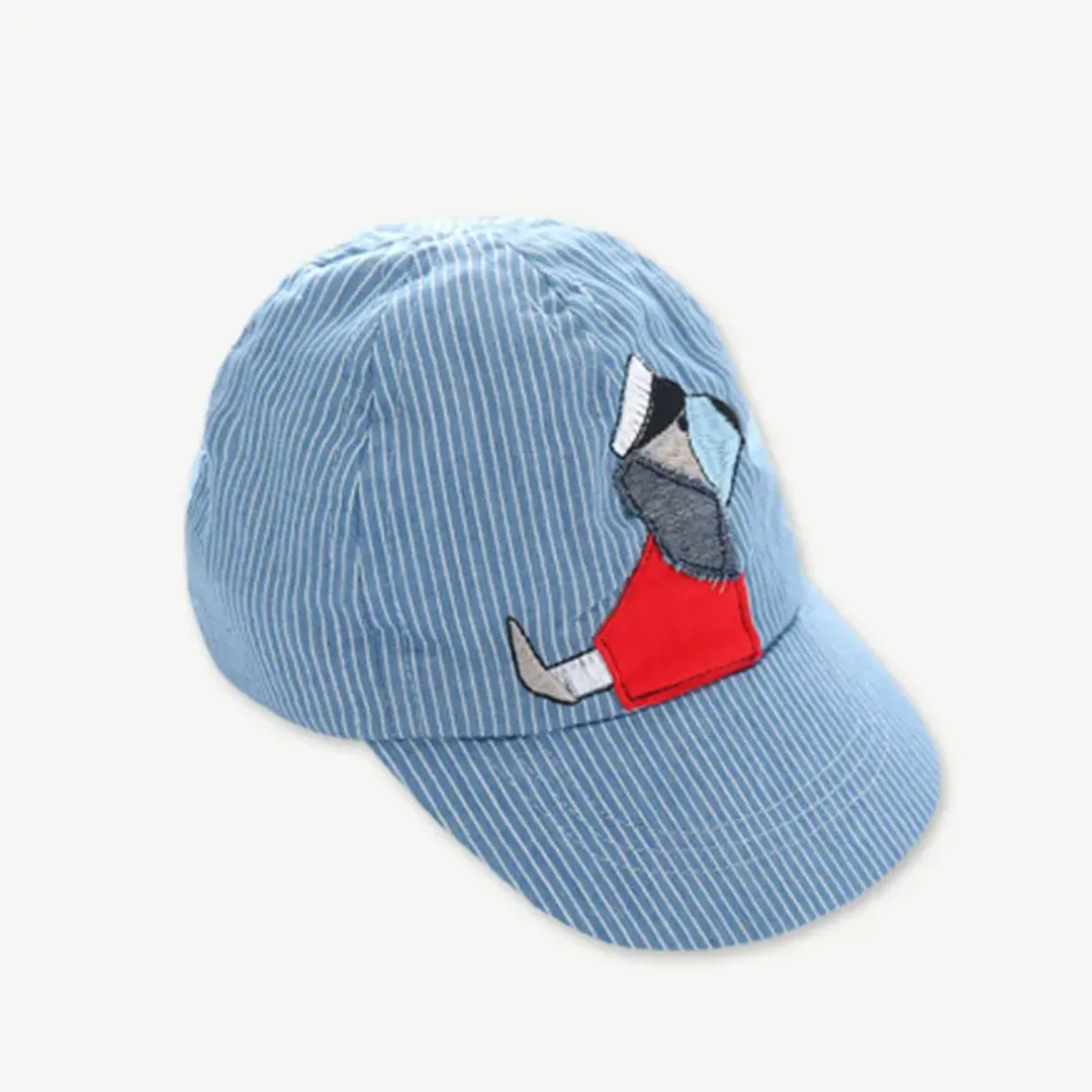 Ensemble Salopette Bébé Garçon – 3 Pièces (Salopette + Body + Casquette) – 0 à 24 Mois – Nouvelle Collection 2024
