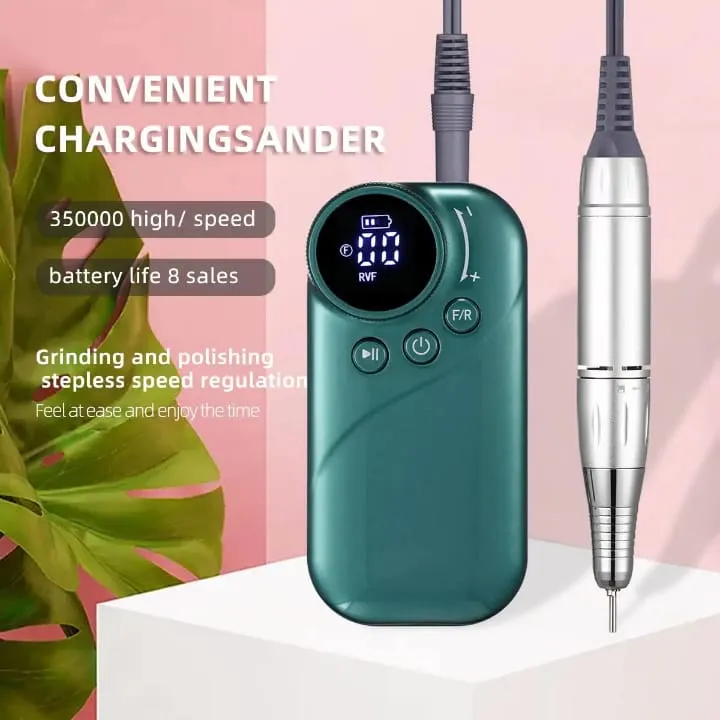 Ponceuse Électrique Rechargeable 36W – Kit Complet Manucure