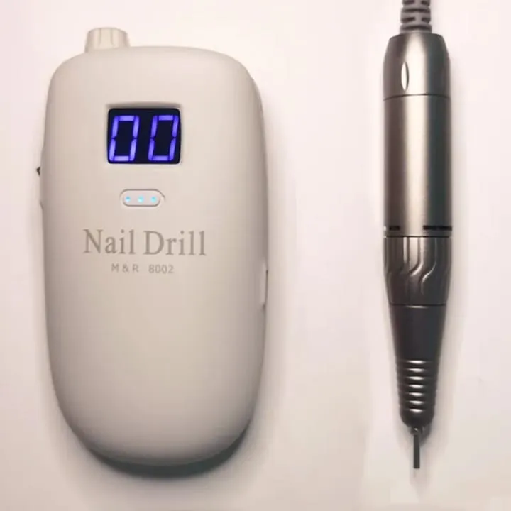 Ponceuse Ongles Rose 35 000 RPM – Design Féminin & Batterie Longue Durée