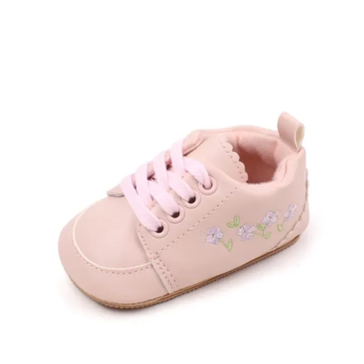 Chaussures Bébé Fille en Cuir Souple