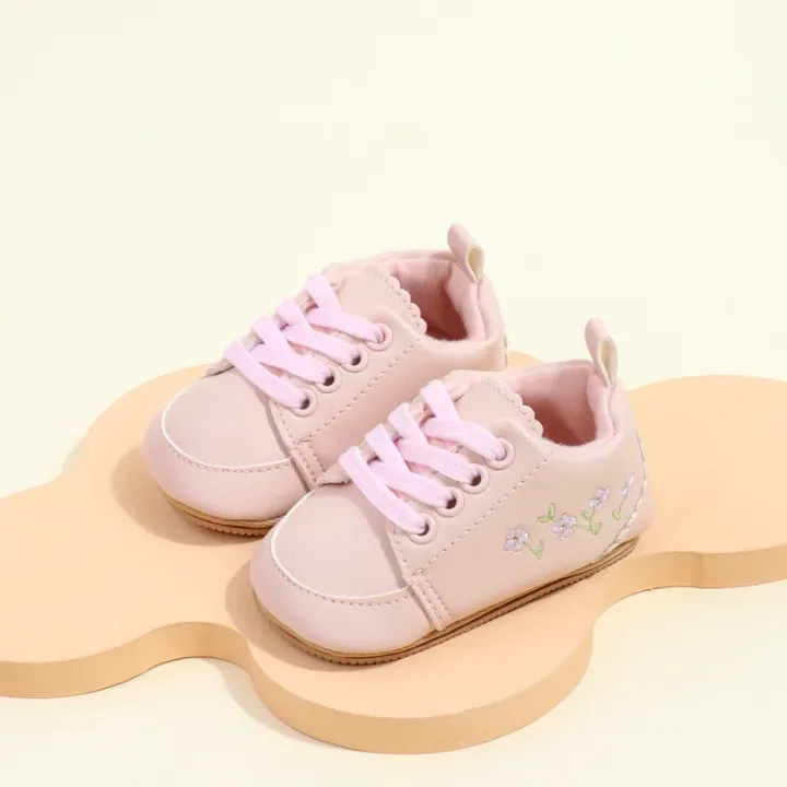 Chaussures Bébé Fille en Cuir Souple