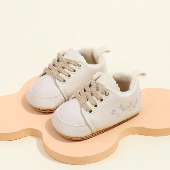 Chaussures Bébé Fille en Cuir Souple