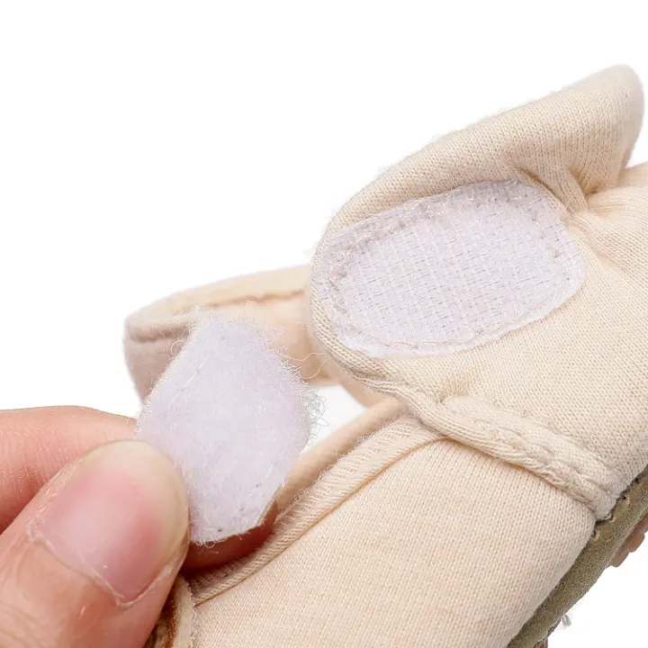 Chaussons Doux en Molleton pour Bébé – Antidérapants, Confort Coton Nouveau-Né