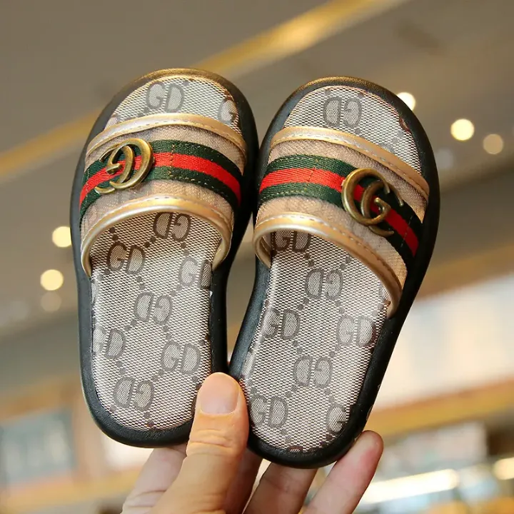 Chaussons Bébé de Luxe – Sandales Souples pour Enfants Style Tendance