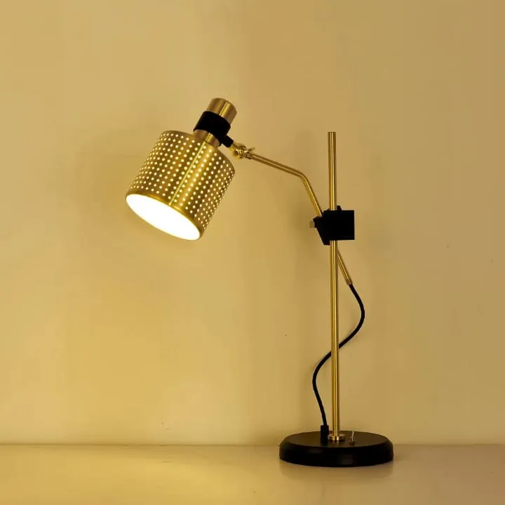 Lampe Articulée Dorée avec Bras Réglable - TQ22002