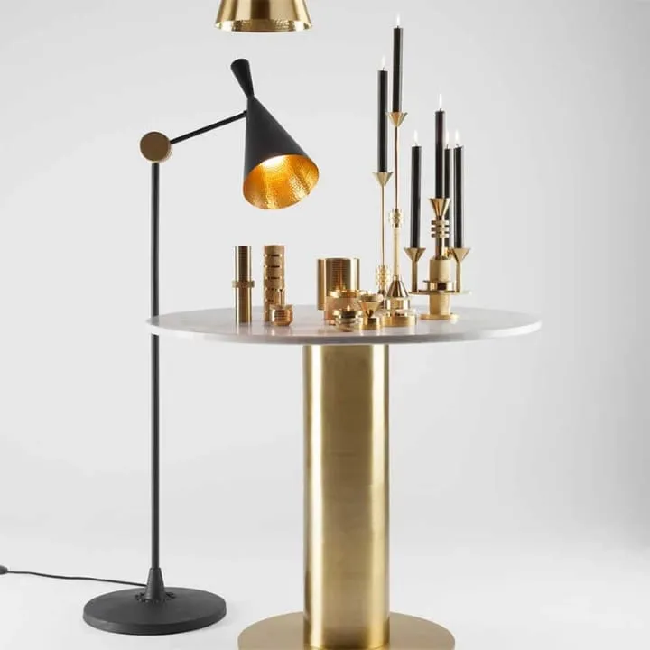 Lampe de Bureau Design Noir et Or - TQ22003