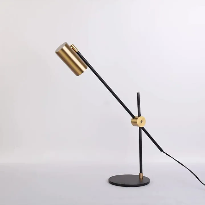 . Lampe Double Bras Croisé avec Tête Orientable