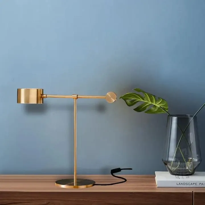 Lampe Dorée à Bras Horizontal - TQ22007