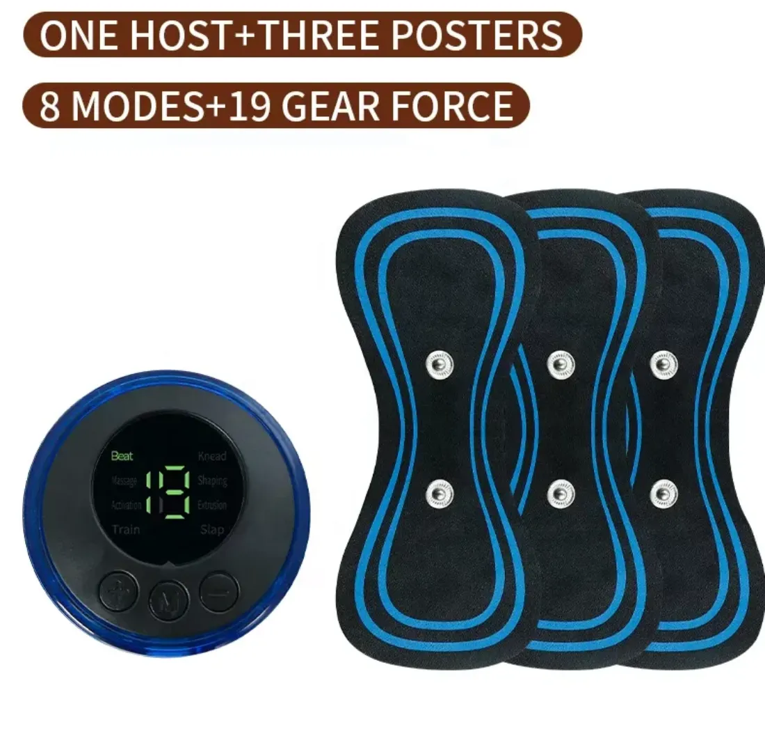 Masseur Électrique Intelligent pour Cou – 8 Modes & 19 Niveaux d’Intensité