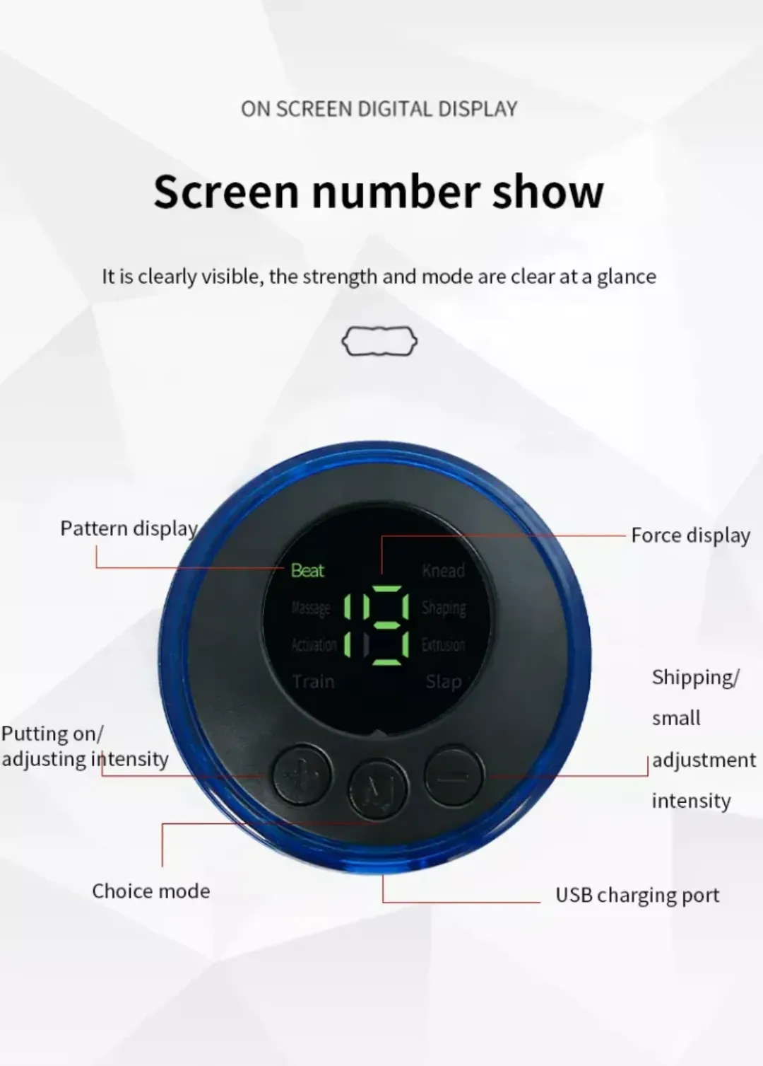 Masseur Électrique Intelligent pour Cou – 8 Modes & 19 Niveaux d’Intensité