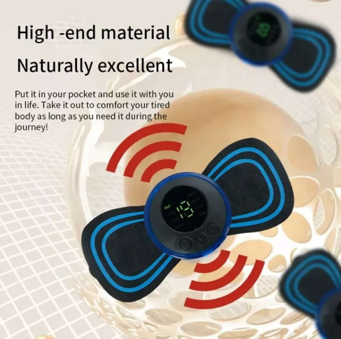Masseur Électrique Intelligent pour Cou – 8 Modes & 19 Niveaux d’Intensité