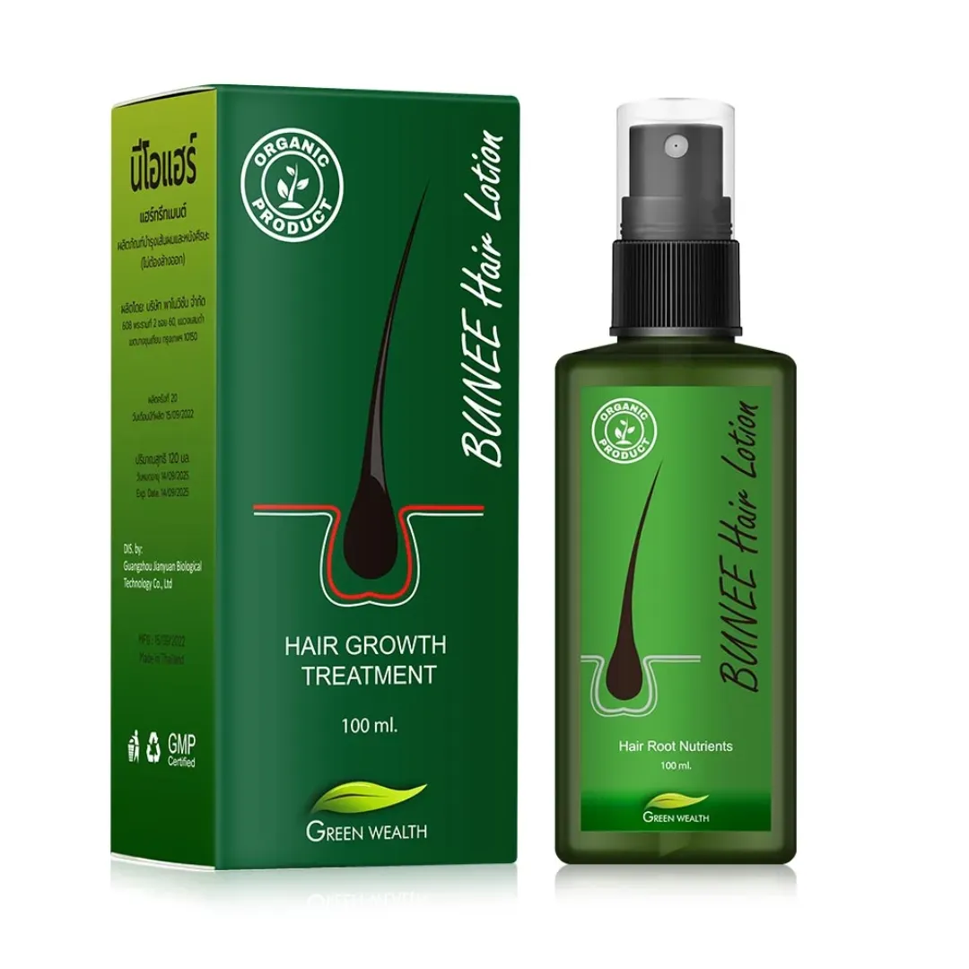 Lotion Capillaire BUNEE – Anti-Chute & Stimulation Rapide de la Pousse
