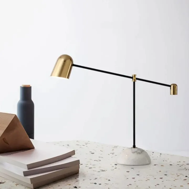 Lampe de Bureau Longue Portée avec Base Blanche - TQ22011
