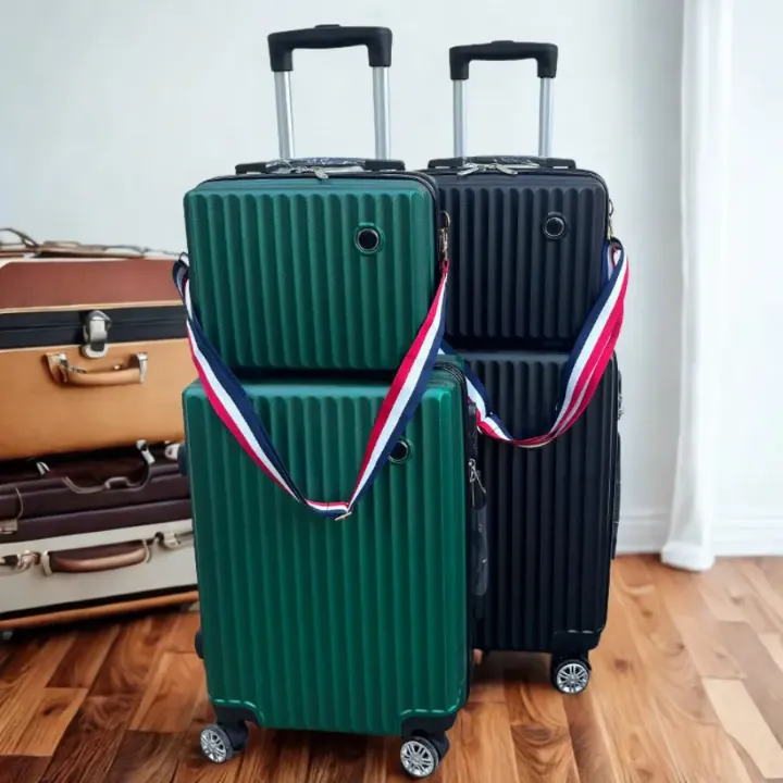 Ensemble de Valises de Voyage 2 Pièces – Valise Cabine + Sac à Dos à Roulettes, Léger et Résistant, Unisexe