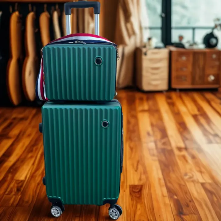 Ensemble de Valises de Voyage 2 Pièces – Valise Cabine + Sac à Dos à Roulettes, Léger et Résistant, Unisexe